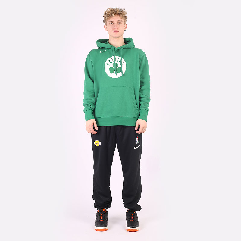 мужская зеленая толстовка Nike Boston Celtics NBA Fleece Pullover Hoodie DN8623-312 - цена, описание, фото 6